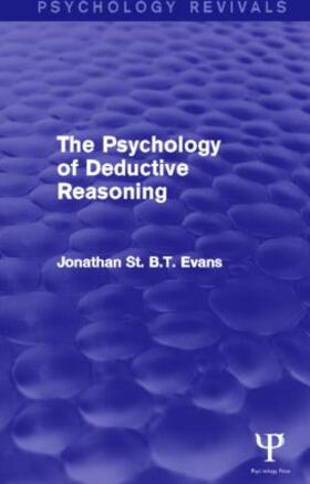 Evans |  The Psychology of Deductive Reasoning | Buch |  Sack Fachmedien