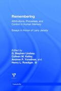 Lindsay / Kelley / Yonelinas |  Remembering | Buch |  Sack Fachmedien