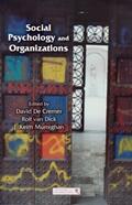 De Cremer / van Dick / Murnighan |  Social Psychology and Organizations | Buch |  Sack Fachmedien