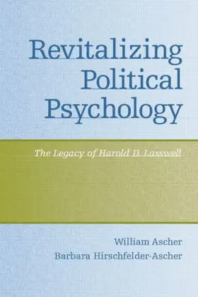 Ascher / Hirschfelder-Ascher |  Revitalizing Political Psychology | Buch |  Sack Fachmedien