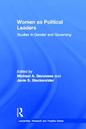 Genovese / Steckenrider | Women as Political Leaders | Buch | 978-1-84872-991-9 | sack.de