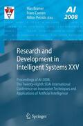 Coenen / Petridis |  Research and Development in Intelligent Systems XXV | Buch |  Sack Fachmedien