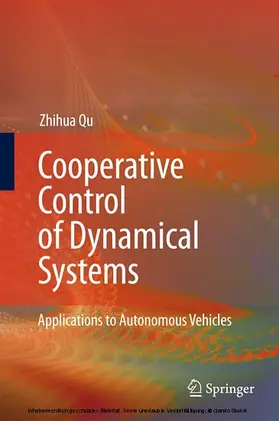 Qu | Cooperative Control of Dynamical Systems | E-Book | www.sack.de