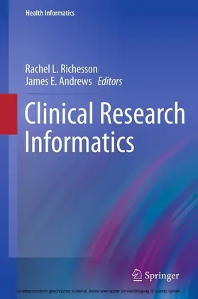 Richesson / Andrews | Clinical Research Informatics | E-Book | www.sack.de