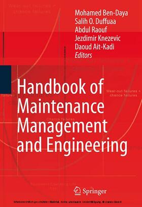 Ben-Daya / Duffuaa / Raouf | Handbook of Maintenance Management and Engineering | E-Book | sack.de