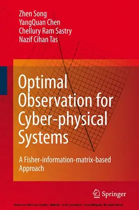 Song / Chen / Sastry |  Optimal Observation for Cyber-physical Systems | eBook | Sack Fachmedien