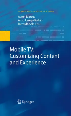 Marcus / Roibás / Roibas | Mobile TV: Customizing Content and Experience | E-Book | sack.de