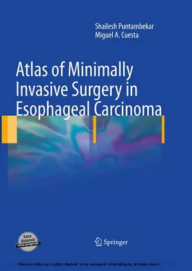 Puntambekar / Cuesta | Atlas of Minimally Invasive Surgery in Esophageal Carcinoma | E-Book | www.sack.de