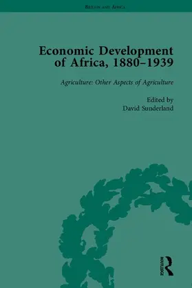 Sunderland |  Economic Development of Africa, 1880–1939 | Buch |  Sack Fachmedien