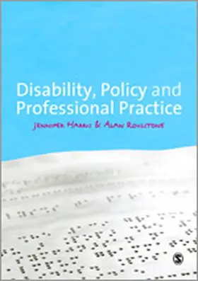 Harris / Roulstone | Disability, Policy and Professional Practice | Buch | 978-1-84920-170-4 | www.sack.de