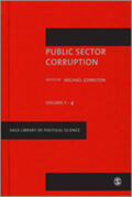 Johnston |  Public Sector Corruption Four Volume Set: Sage Library of Political Science | Buch |  Sack Fachmedien