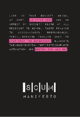 Solanas |  SCUM Manifesto | eBook | Sack Fachmedien