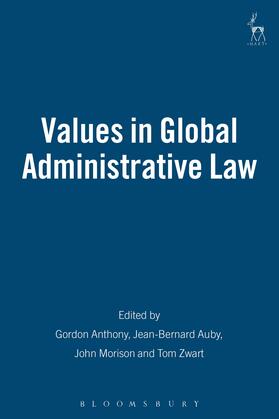 Anthony / Auby / Morison |  Values in Global Administrative Law | Buch |  Sack Fachmedien