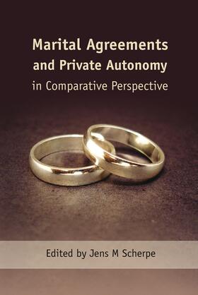 Scherpe | Marital Agreements and Private Autonomy in Comparative Perspective | Buch | 978-1-84946-012-5 | sack.de