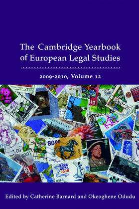 Barnard / Odudu | Cambridge Yearbook of European Legal Studies | Buch | 978-1-84946-074-3 | sack.de