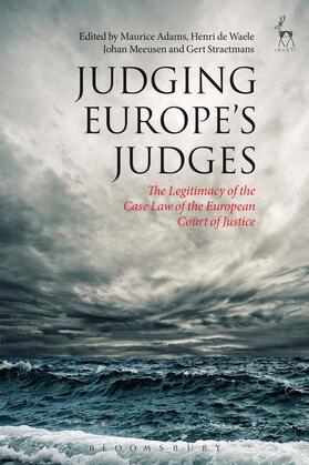 Adams / de Waele / Meeusen | JUDGING EUROPES JUDGES UK/E | Buch | 978-1-84946-335-5 | sack.de