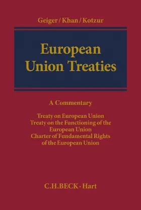 Geiger / Khan / Kotzur |  European Union Treaties | Buch |  Sack Fachmedien