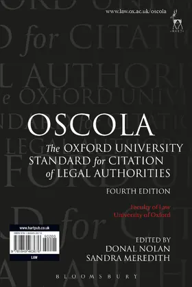 Nolan / Meredith |  OSCOLA | Buch |  Sack Fachmedien