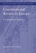 Visser |  Constitutional Review in Europe | Buch |  Sack Fachmedien