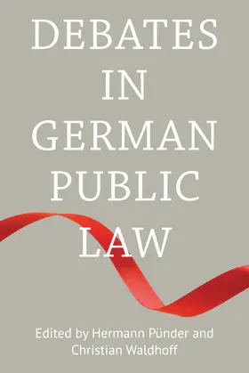 Pünder / Waldhoff |  Debates in German Public Law | Buch |  Sack Fachmedien