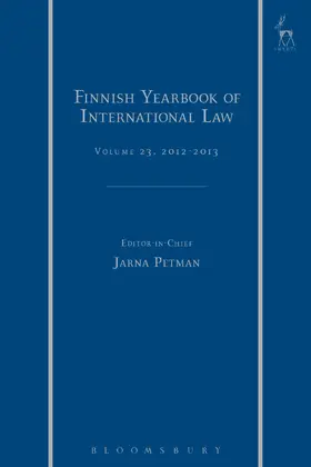 Petman |  Finnish Yearbook of International Law, Volume 23, 2012-2013 | Buch |  Sack Fachmedien