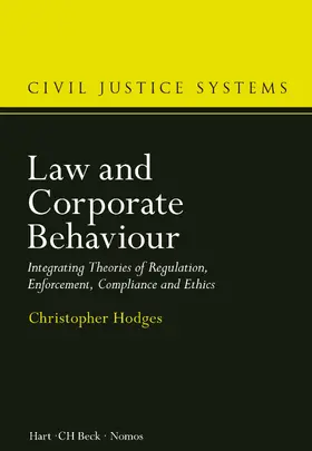 Hodges |  Law and Corporate Behaviour | Buch |  Sack Fachmedien