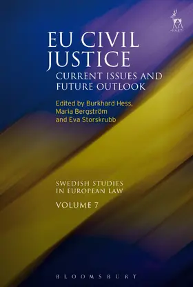 Hess / Lundqvist / Bergström | EU Civil Justice | Buch | 978-1-84946-682-0 | sack.de