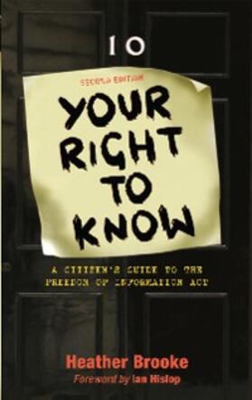 Brooke | Your Right to Know | E-Book | sack.de