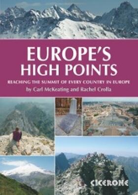Crolla / Mckeating |  Europe's High Points | eBook | Sack Fachmedien