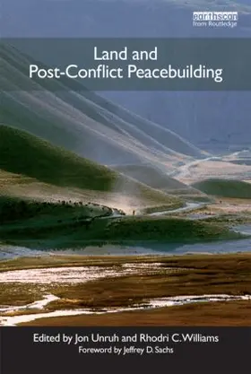 Unruh / Williams |  Land and Post-Conflict Peacebuilding | Buch |  Sack Fachmedien