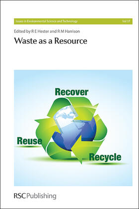 Hester / Harrison | Waste as a Resource | Buch | 978-1-84973-668-8 | sack.de