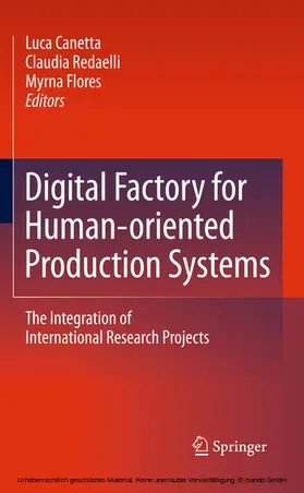 Canetta / Redaelli / Flores | Digital Factory for Human-oriented Production Systems | E-Book | sack.de