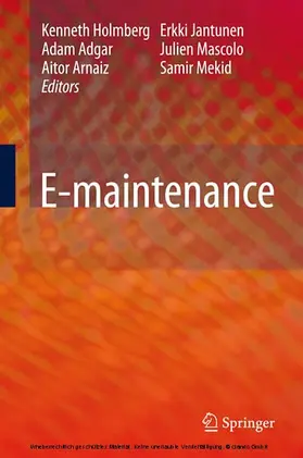 Holmberg / Adgar / Arnaiz |  E-maintenance | eBook | Sack Fachmedien