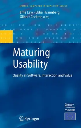 Law / Hvannberg / Cockton | Maturing Usability | Buch | 978-1-84996-681-8 | sack.de