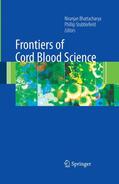 Stubblefield / Bhattacharya |  Frontiers of Cord Blood Science | Buch |  Sack Fachmedien