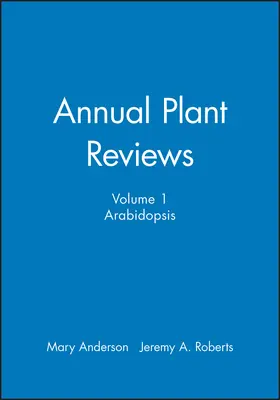 Anderson / Roberts |  Annual Plant Reviews, Arabidopsis | Buch |  Sack Fachmedien