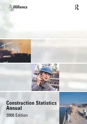 Department of the Environment | Construction Statistics Annual, 2000 | Buch | 978-1-85112-432-9 | sack.de