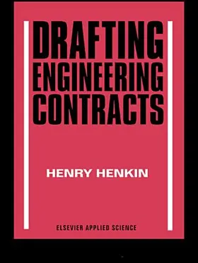 Henkin | Drafting Engineering Contracts | Buch | 978-1-85166-223-4 | www.sack.de