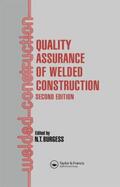 Burgess |  Quality Assurance of Welded Construction | Buch |  Sack Fachmedien