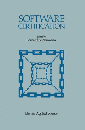 de Neumann |  Software Certification | Buch |  Sack Fachmedien