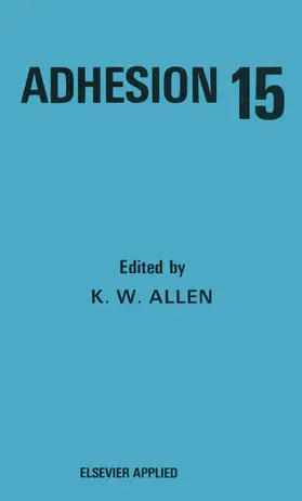 Allen |  Adhesion 15 | Buch |  Sack Fachmedien