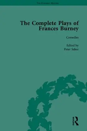 Sabor |  The Complete Plays of Frances Burney | Buch |  Sack Fachmedien