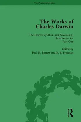 Barrett |  The Works of Charles Darwin: v. 21: Descent of Man, and Selection in Relation to Sex (, with an Essay by T.H. Huxley) | Buch |  Sack Fachmedien