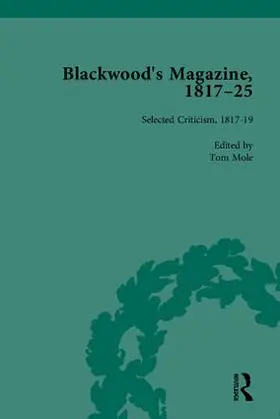 Mason |  Blackwood's Magazine, 1817-25 | Buch |  Sack Fachmedien