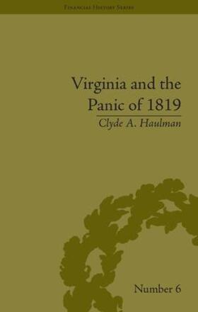 Haulman |  Virginia and the Panic of 1819 | Buch |  Sack Fachmedien