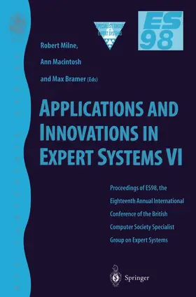 Milne / Macintosh |  Applications and Innovations in Expert Systems VI | Buch |  Sack Fachmedien