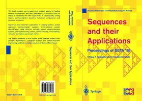 Ding / Niederreiter / Helleseth |  Sequences and their Applications | Buch |  Sack Fachmedien