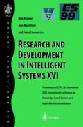 Coenen / Macintosh |  Research and Development in Intelligent Systems XVI | Buch |  Sack Fachmedien