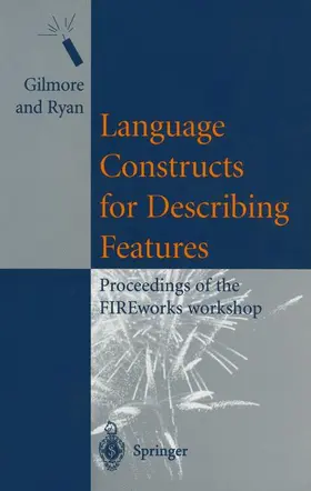 Ryan / Gilmore |  Language Constructs for Describing Features | Buch |  Sack Fachmedien