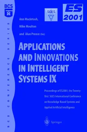 Macintosh / Preece / Moulton |  Applications and Innovations in Intelligent Systems IX | Buch |  Sack Fachmedien